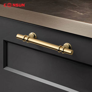 מפעל ייצור אבץ סגסוגת מטבח ידיות, מכירה לוהטת אופנתי ריהוט קבינט ידית - Product Image 2