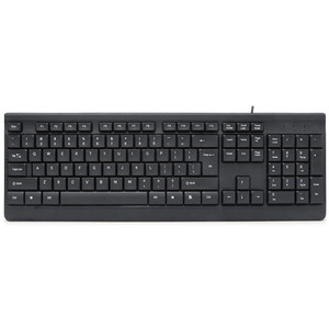 Clavier filaire USB ABS 104 touches, clavier à membrane pour le bureau, le travail et les entreprises - Product Image 5