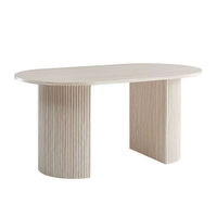 Table et chaises de salle à manger design en bois MDF de style moderne et luxueux avec pieds en métal noir, ensemble de salle à manger 4 chaises 1 table, style nordique