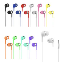 Casque filaire intra-auriculaire universel direct d'usine 3.5MM casque cadeau d'aviation assorti avec jeu de puces JL pour téléphone portable