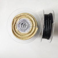 Anneaux de perles nano pré-chargeés avec embouts nano doublés de silicone, accessoires pour extensions de cheveux humains