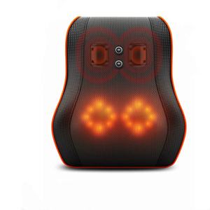 Almohada de Masaje con Calor para la Cabeza, Hombros, Espalda y Cuello, Vibrador Infrarrojo, Soporte Suave para el Cuello, Almohada de Masaje de Viaje - Product Image 1