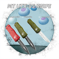 Couteau multifonctionnel BM pour la randonnée, le camping, la chasse, le bricolage, OEM, OTC, lame en acier Damas, manche en ABS, survie, tactique, EDC