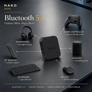 <strong>HAKO</strong> Android 14 Streaming TV <strong>Box</strong> RK3539 2GB+16GB / 4GB+32GB for YouTube Google Play App Download - Product Image 5