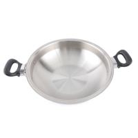 Yuantai vente chaude OEM/ODM 410/304 en acier inoxydable à frire chaude cuisson soupe stock vapeur pot