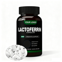 Supplément Santé Colostrum Capsules de protéines de lactoferrine Capsule de lactoferrine Capsules pour la prostate