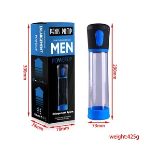 Factory Direct Penis Extender Sex Toy Men Male Penis Masturbator Dick Enlargement Erection Penis Pump