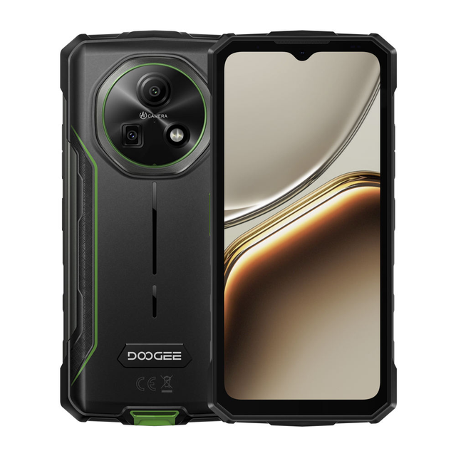 Doogee Fire 7 6.6 Inch 5G Android 15 Smartphone 256GB 64MP Camera 13000mAh Battery IP68 Rugged Phone