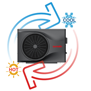 R32 7KW 17KW 13KW 10KW 28KW35KW ตำรวจสูงเต็มรูปแบบพร้อมฟังก์ชั่น WiFi ปั๊มความร้อนสระว่ายน้ำสำหรับระบายความร้อนปั๊มความร้อนปั๊มความร้อนในสระว่ายน้ำ - Product Image 3