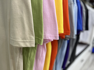 Custom Logo Wholesale Heavy Weight 100% Cotton Mens T Shirts Solid Short Sleeve High Quality Plain O-Neck - Product Image 3