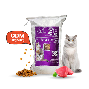 ODM อาหารแมวแห้งโปรตีนสูง10กก./20กก. ขายส่งสัตว์เลี้ยงขนมขบเคี้ยวสำหรับแมว - Product Image 1