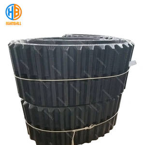 Piste en caoutchouc de déchargeur d'équipement de construction de transporteur de haute qualité <span class=keywords><strong>800x150x68</strong></span> pour Morooka MK250 MK300 - Product Image 1