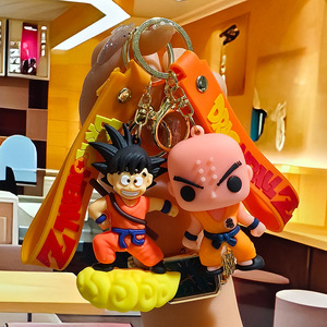 <span class=keywords><strong>Porte</strong></span>-clés en gros <span class=keywords><strong>3D</strong></span> Anime <span class=keywords><strong>Z</strong></span>, pendentif en PVC souple, logo dessin animé, mousqueton, breloque <span class=keywords><strong>dragon</strong></span> - Product Image 5