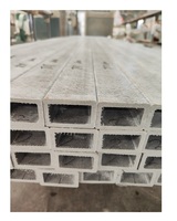 Profilé de canal en fibre de verre haute résistance / Canal en PRV pour escaliers et échelles / Formes structurelles en fibre de verre