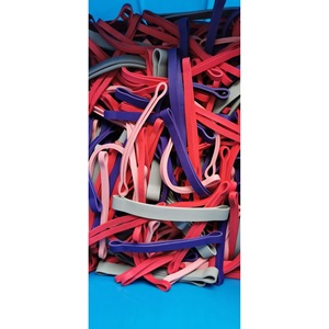 Bandes de Résistance Burial 610x4.5x13 19 29mm Rouge Violet Vert Ensemble Antidérapant pour Exercice et Entraînement Physique - Product Image 5