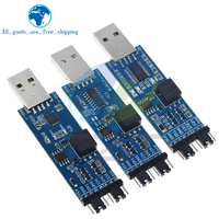 Módulo TZT USB a TTL FT232 CP2102 CH340 Módulo de puerto serie USB a UART con módulo de aislamiento de señal de 2 canales