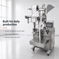 Machine d'emballage de poudre, largeur de sac de 20 à 140 mm, machine d'emballage de sachets pour l'usine de transformation de poudres chimiques