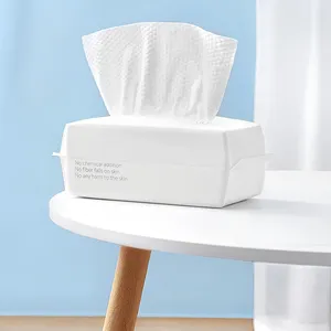 Extra-soft Custom Printed Facial Tissue Oem High Quality Facial Tissue Paper Cotton Tissue Facial Towel For Adult Daily Cleaning