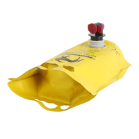 Pochette Doypack avec valve Vitop, double fond, impression héliogravure pour eau, vin, jus - Sac laminé en aluminium jetable