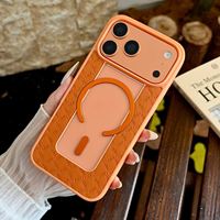 Étui de téléphone magnétique élégant et innovant pour iPhone 18Pro 17, 16, 15, 14, 13, 12, 11Pro Plus, étui de téléphone anti-chute