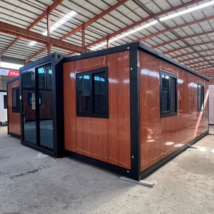 Personalizzabile 3 camere da letto di lusso modulare prefabbricata casa contenitore <span class=keywords><strong>in</strong></span> acciaio prefabbricate ville pieghevoli per la <span class=keywords><strong>vendita</strong></span> - Product Image 3