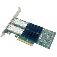 Tarjeta de Red con Chip X-3 Pro, Interfaz PCIe 3.0 X8, Puerto Dual QSFP, Piezas de Computadora MCX354A-FCCT