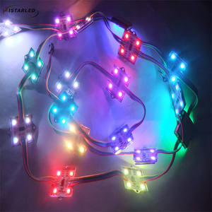 Dc12v ws2811 ws2801 ws2811 vuông thông minh đa màu kỹ thuật số lập trình 35mm 36mm 4LED <span class=keywords><strong>SMD5050</strong></span> RGB pixel LED chuỗi mô-đun - Product Image 6