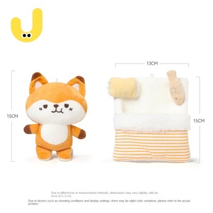 Divertido, Acogedor y Tranquilo Juguete de Peluche de Zorro y Perezoso de Dreamland, Almohada de Poliéster para Dormir, Compañero de Peluche - Product Image 4
