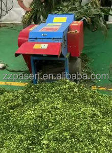 Máy Cắt Cỏ Ủ Chua Chạy Điện Màu Xanh Lá Cây Máy Cắt Thân Ngô - Product Image 4