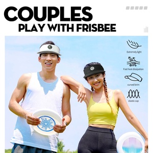 Tu Bãi Biển Mới Khô Phù Hợp Với Quần Vợt Golf Trại Người Đàn Ông Màu Trắng Lưới Người Phụ Nữ Mặt Trời Visors Chạy Hat Tùy Chỉnh Cho Phụ Nữ Người Lớn Với Logo Thể Thao Cap - Product Image 2