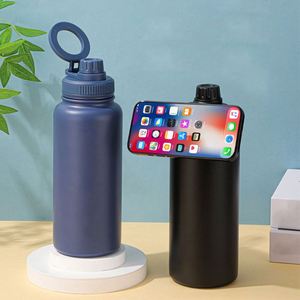 Portable Double-Layer Vacuum Insulated Stainless Steel <b>Thermos</b> Water <b>Bottle</b> Lid BPA-Free 6-12 Hours 500ml Large Back School - Product Image 1