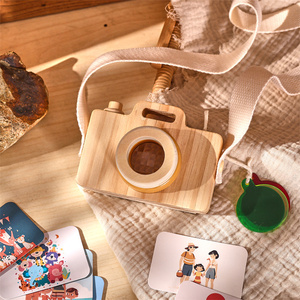 Juguete de Cámara de Madera, Juguete Montessori para Niños, Regalo para Niños Pequeños, Juguete Educativo de Aprendizaje Temprano para Bebés - Product Image 4