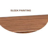 Table à manger rectangulaire moderne en bois massif de palissandre avec bord naturel, assemblage rapide, pour la maison, l'hôtel, l'école, ensemble de salle à manger