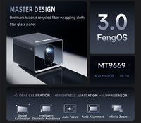 Projecteur laser 4K Formovie X5, 4500 lumens ANSI, ALDP, projecteur intelligent Android, 4+ 128 Go, grande mémoire, home cinéma, téléviseur, meilleur projecteur