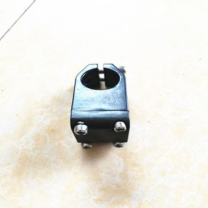 Tige de guidon de vélo de montagne 31,8 mm en alliage d'aluminium usiné CNC, haute résistance, noire, pour guidon 29,6 31,0 mm - Product Image 2