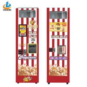 En iyi satış otomatik patlamış mısır makinesi sinema/Bar/patlamış mısır otomat yaygın kullanım