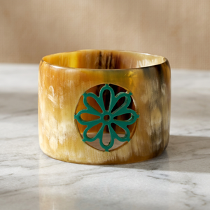 Pulsera con abalorio de joyería de laca de cuerno de búfalo para mujer, producto para el cuidado de la salud en accesorios de moda - Product Image 3