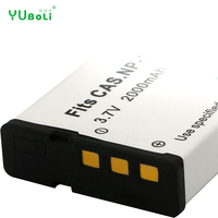 Batterie d'appareil photo longue durée 2000mAh CNP-130 NP-130 CNP130 NP130 pour Casio Exilim EX-ZR200 EX-H30 FC-300s Batteries numériques