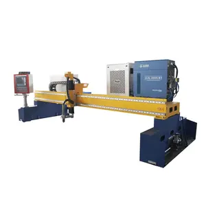 อัตโนมัติHeavy Cnc Plasma Gantryเครื่องตัด