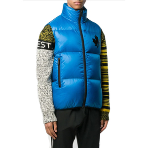 Custom <strong>Men</strong> Latest <strong>Fashion</strong> Sleeveless Winter <strong>Mens</strong> Padded Utility Puffer <strong>Vest</strong> - Product Image 5