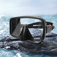 Lunettes de plongée sous-marine pour adultes Gear Freediving Spearfishing Snorkeling silicone Frameless Free Diving Mask