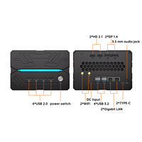 Mini PC para Juegos R7-9800X3D/R9-9950X3D RTX5060ti 16g 16 Núcleos, Máximo 96GB DDR5, Compatible con Seis Pantallas, Formato Pequeño (SFF)