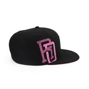 <span class=keywords><strong>Gorra</strong></span> de Algodón Unisex Original de Fábrica, 6 Paneles, Visera Plana <span class=keywords><strong>Negra</strong></span>, Logotipo Personalizado <span class=keywords><strong>con</strong></span> Transferencia Térmica, <span class=keywords><strong>Gorra</strong></span> Ajustada de Jersey para Exteriores - Product Image 4