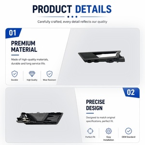 Kit de garniture de poignée de porte intérieure 3VD837221B 3VD839221B 3VD837222B 3VD839222B compatible avec <span class=keywords><strong>Skoda</strong></span> Superb 2016-2019 - Product Image 6