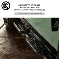 Kit de mise à niveau de carrosserie LS Car Accessories, marchepieds latéraux en alliage d'aluminium pour Land Rover New Defender 90 110 130 2020-2025