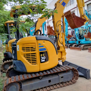 Mini-excavatrice d'occasion Komatsu PC30MR d'origine japonaise, 3 tonnes, PC30 compacte, d'occasion, haute performance - Product Image 1