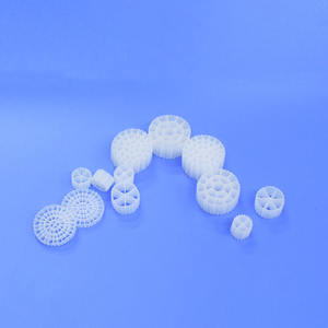 Hoog-efficiënte HDPE MBBR biofilmdragermedia, plastic ronde bevestigingen voor de behandeling van huishoudelijk en industrieel afvalwater - Product Image 4