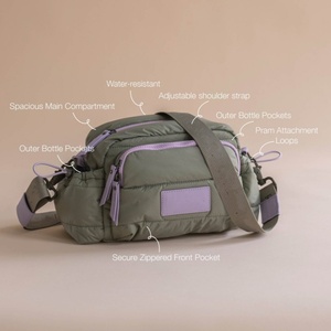 <span class=keywords><strong>Bolsa</strong></span> de <span class=keywords><strong>Pañales</strong></span> Multifuncional de Gran Capacidad <span class=keywords><strong>para</strong></span> Mamá, <span class=keywords><strong>Bolsa</strong></span> de Viaje Impermeable <span class=keywords><strong>para</strong></span> Bebé con Bolsillos Aislantes <span class=keywords><strong>para</strong></span> Botellas <span class=keywords><strong>y</strong></span> Correas <span class=keywords><strong>para</strong></span> Cochecito - Product Image 4