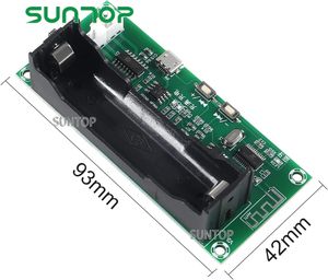 Placa amplificadora de potencia con Bluetooth XH-A153, 5W + 5W, canales duales, Subwoofer Digital, estéreo, amplifica el <span class=keywords><strong>Audio</strong></span>, baja potencia, hecha en casa - Product Image 3