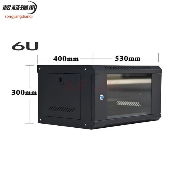 High-quality 19-inch Wall-mounted Network Cabinet Rack 6U Server Rack 19inch Wall-mounted 6U Server Rack Cabinet